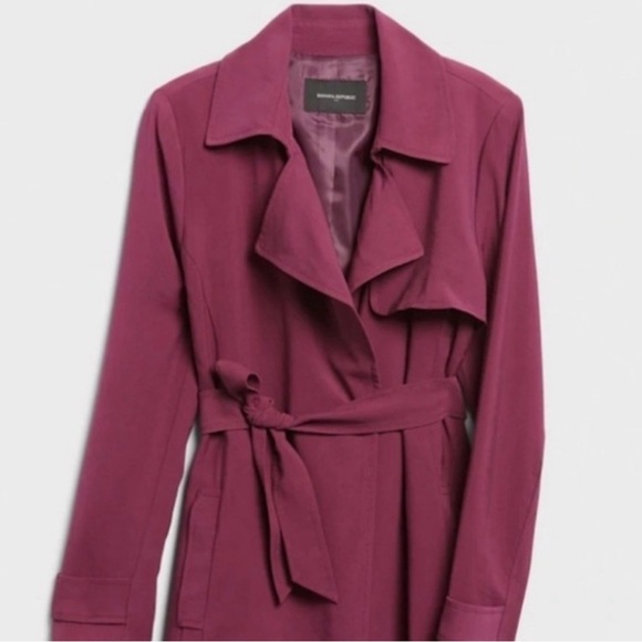 Banana Republic Soft Trench Coat - Picture 4 of 7